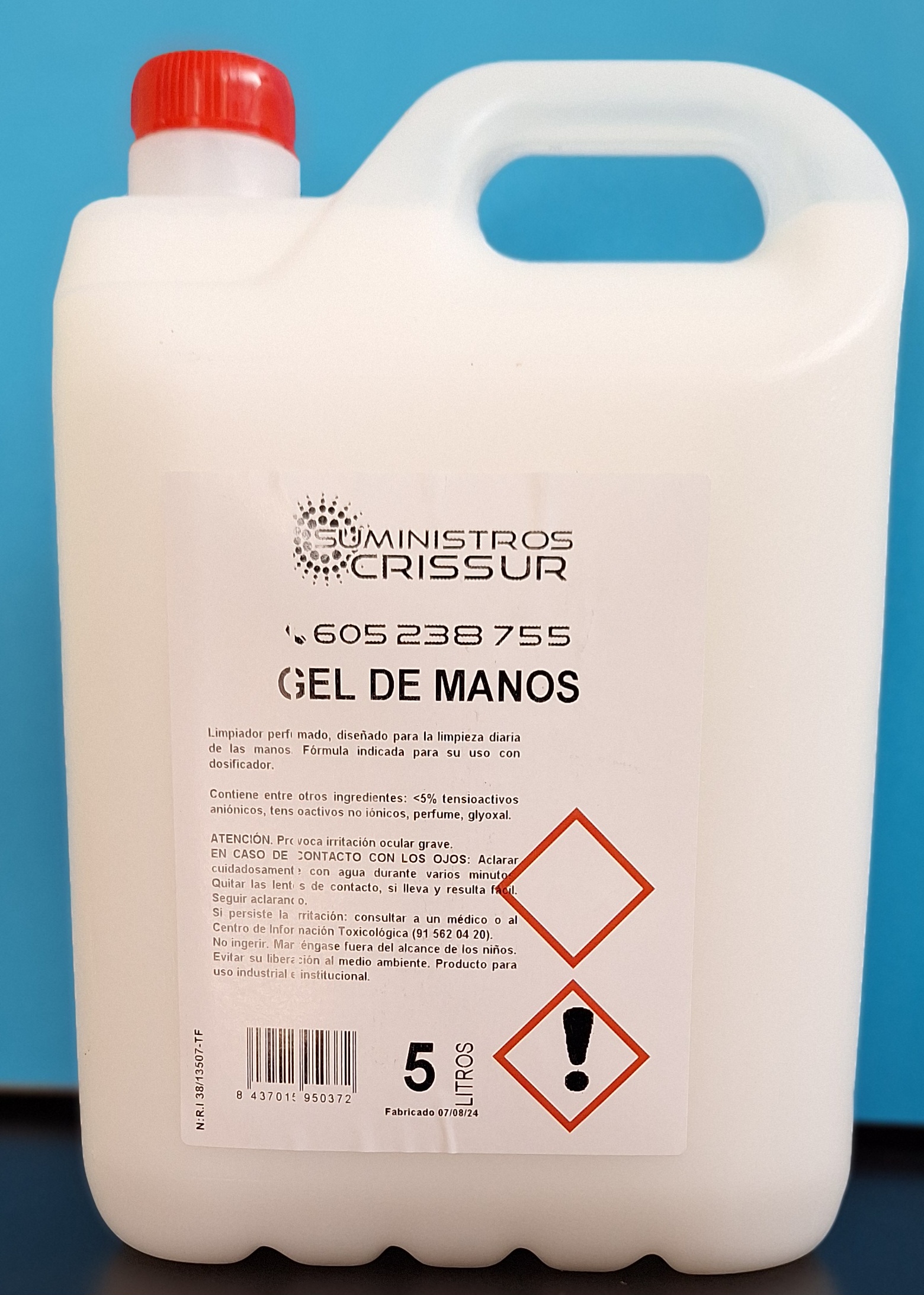 GEL DE MANOS PH NEUTRO